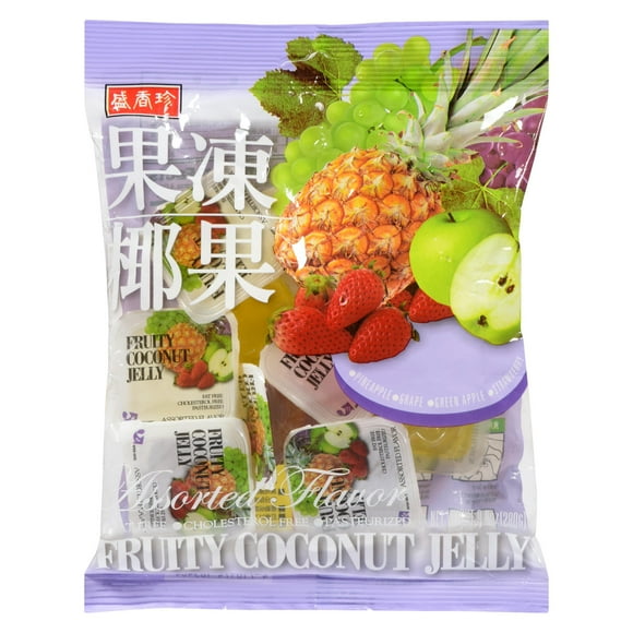 KO & C SHJ Coconut Jelly, 280 g (Assorted Bag)
