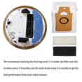 thumbnail image 4 of Replacement Roller Brush Side Brushes HEPA Filters Compatible for Q11 Robot Vacuum Cleaner Accessor, 4 of 5