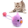 thumbnail image 3 of Cat Mice Toy Interactive Interactive Bell Plush Cat Bite Toy Cat Teaser Toy, 3 of 10