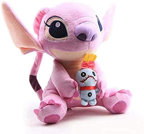 Hot Sale Lilo & Stitch Plush Doll Holding Scrump Soft Stuffed Toy Kids Gift 25cm 
