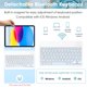 thumbnail image 2 of Funda con teclado Nyee para iPad de 10ª y 11ª generación de 10,9 pulgadas, color azul, 2 of 6