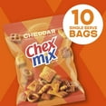 thumbnail image 4 of Chex Mix Cheddar Snack Mix, Single Serve Snack Bags, Multipack, 10 Count, 17.5 oz, 4 of 11