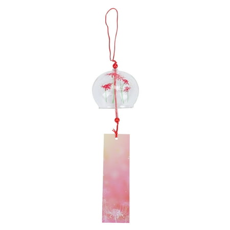 

NUOLUX Wind Bell Chime Chimes Decorative Lucky Pendant Catcher Dream Ornament Musical Hanging Chime Japanese Glass Pendant