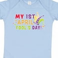 thumbnail image 4 of Inktastic My 1st April Fools Day with Jester Hat Boys or Girls Baby Bodysuit, 4 of 5