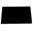 thumbnail image 2 of Alfombra de salón, tapete de felpa de imitación de piel para dormitorio, 60x90 cm, negra Negro, 2 of 9