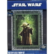 Star Wars Yoda No Sew Fleece Throw Kit