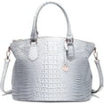 thumbnail image 1 of LHSHID Women Purse Satchel Bag Long Crossbody Classy Tote Bag Top Handle Vegan Leather Ladies Handbags Embossed Pattern, 1 of 7