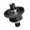 Black, variant on Yihuala Precisions 7075 Aluminum Center Differential Gear 46T For 1/8 4WD Heavy Duty Remote Control Models