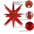 thumbnail image 3 of Globos de aluminio ZSYLYTKV Red Star de 14 puntas y 22 pulgadas, paquete de 6, 3 of 6