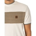thumbnail image 4 of Trojan Houndstooth Panel T-Shirt, Beige, 4 of 5