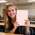 thumbnail image 5 of 1 Pack A5 Morandi Pastel Lined Notepad 8.07in, 28 Pages Minimalist Simple Line Journal, Lightweight Portable Pocket Notebook For Work Travel Daily Memo Tracking, 5 of 6