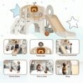 thumbnail image 5 of XJD 8-in-1 Toddler Slide Set，Kids Slide for Toddlers Age 1+, Toddler Climber Slide PlaySet with Basketball Hoop and Ball,Indoor Outdoor Slide Toddler Playset Toddler Playground Sets for Backyards, 5 of 12