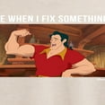thumbnail image 3 of Disney Beauty & The Beast - Gaston's Strength - Me When I Fix Something - Juniors Ideal Flowy Muscle T-Shirt, 3 of 5