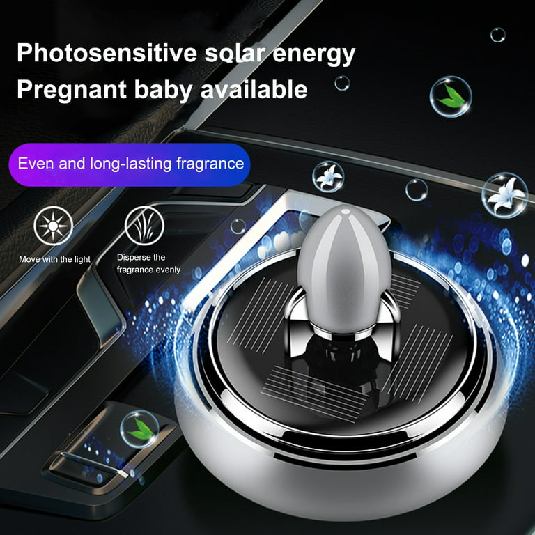 Yirtree New Car Perfume Air Freshener: Solar Energy Auto Essential