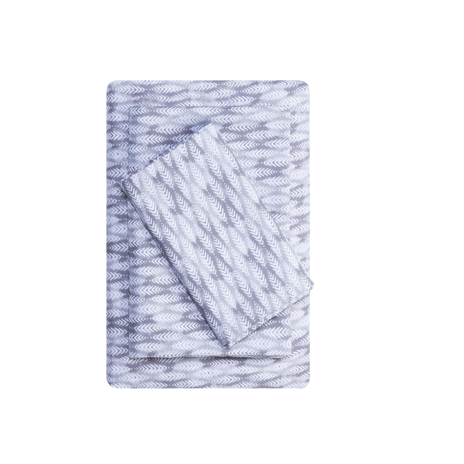 Ensemble de draps en microfibre doux et facile d'entretien Mainstays – Imprim