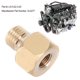 thumbnail image 1 of Adaptador de termómetro de agua ANGGREK con rosca 1/8 NPT a M12 x 15 compatible con LS1 LS2 LS3 AU2277, 1 of 8