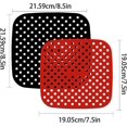 thumbnail image 2 of Air Fryer Silicone Baking Mats 2 Sizes Reusable Non-Stick For Microwave Oven Air Fryer Accessories, 2 of 4