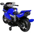 thumbnail image 5 of Moto Montable Eléctrica 6v Carrito Niño Música Luz Usb azul Little monkey, 5 of 5