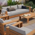 thumbnail image 3 of Modway Tahoe 5 Mobilier de Patio, Gris Pâle, 3 of 12