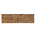 thumbnail image 5 of Cortesi Home Austin Console Table, Solid Reclaimed Wood with Black Wood Legs, Honey Pine, 5 of 6