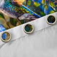 thumbnail image 4 of Manfei Adult Rustic Hummingbird Curtains Pack of 2 (42x84 Each), Blue Blossoms Floral Curtains Blackout, Countryside Theme Bedroom Curtains, Living Room Curtains Decor, 4 of 6