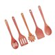 thumbnail image 3 of Pala de madera duradera de 5 uds., cuchara de madera, sartén portátil antiadherente, uso de espátula, juego de cuchara de sopa de Homemaxs 6178049-MX, 3 of 6