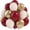 Red Gold Beige, variant on 60 Count Burgundy Maroon Gold Beige White Latex & Metallic Balloons for Birthday Baby Shower Wedding Bachelorette Graduation Party Decorations