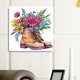 thumbnail image 2 of 5D DIY Kit Con Forma Especial Parcial Ramo Botas Del, 2 of 9
