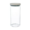 thumbnail image 3 of Frasco De Almacenamiento Con Tapas Herméticas Frasco Transparente Frasco De Almacenamiento De Alimentos Para Té Blanco Con Azul 700ML Sunnimix tarro de almacenamiento, 3 of 8