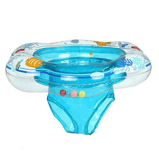 Anillos de natación para bebés, flotador de natación para niños, flotadores de bebé para piscina, ayuda de entrenamiento de natación, flotadores de piscina de PVC para niños pequeños de 6 a
