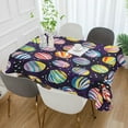 thumbnail image 2 of Yayeee Tablecloths 60" x 120" Rectangle Wrinkle Resistant Party Table Cover, Colorful Candies, 2 of 8