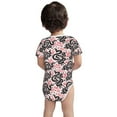 thumbnail image 5 of Daiia Black Snake Printed Unisex-Baby Short Sleeve Onesies Bodysuits Baby Climbing Clothes Soft and Comfortable Romper with Expandable Shoulder Design-6 Months, 5 of 8