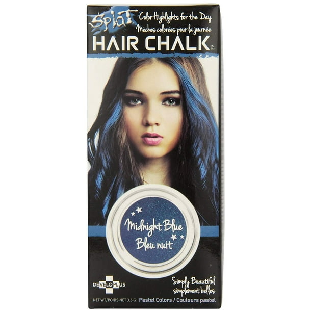 Splat Hair Chalk Temporary Hair Color Midnight Blue 12 oz Splat Hair Chalk Temporary Hair Color Midnight Blue 12 oz