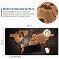 thumbnail image 4 of Apottwal World Map Desk Pad with Stitched Edge,XXL Desk Mat for Desk,Large Gaming Mouse Pad with Non-Slip Rubber Base,Waterproof Keyboard Pad,Desk Accessories Desk Protector for Office Home, 4 of 6