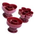 thumbnail image 4 of OULII Diy Machine Mold 3pcs Plastic Donut Baking Mould Sturdy Pp Material Versatile For Daily Baking, 4 of 8