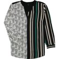 thumbnail image 1 of Alfani Blusa con botones para mujer, multicolor, 3X, 1 of 1