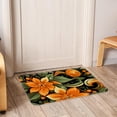 thumbnail image 6 of Tangerine Non-Slip Polyester Outdoor Carpet Bath Rug Door Mat - Machine Washable, 6 of 6