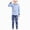 H234-Sky Blue, variant on TOWED22 Toddler Baby Girl Boy Clothes Set 2 Piece Long Sleeve Sweatshirt Tops Elastic Waist Joggers Pants Funny Print Outfits Clothing(Light Pink,3-4 Y)