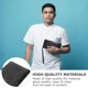 thumbnail image 3 of UPOUART 1Pc Male Wallet PU Fashion Handbag Black Bifold Wallet with Print, 3 of 6