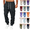 Style1-Dark Gray cargo sweatpants for men, variant on ersvoioy Cargo Sweatpants for Men with Pockets Casual Elastic Waist Drawsting Cinch Bottom Jogger Sweat Pants Solid Workout Trousers Outdoor Gray L