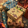 thumbnail image 4 of CCOCC Halloween Cute Patterns Packing Paper,Wrapping Paper Roll,Mini Single Sided Roll Design with Pumpkins for Gift Wrap Diy Craft Halloween Wrapping Paper,1 Roll,27.5X19.6In, 4 of 7