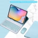 thumbnail image 1 of DANYCASE para Samsung Galaxy Tab A8 10,5 S6 Lite 10,4 S7 S8 11 S7 Plus S7 FE S8 Plus 12,4 Funda con teclado Funda para tableta Tan Jianjun unisex, 1 of 2