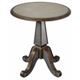 thumbnail image 2 of Uttermost Eraman Mirrored Accent Table in Antiqued Rustic Gold Inset, 2 of 2