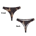 thumbnail image 3 of Balery Butterfly1 Tangas de Algodón para Mujer con Estampado – Ropa Interior Sexy, Transpirable, G-string-XX-Large, 3 of 6