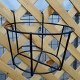 thumbnail image 5 of Railing Shelf,Iron Wire Hanging Flower Balcony Flower Pot Stand Iron Wire Hanging Flower Pot Brackets Unbeatable Value, 5 of 5