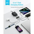 thumbnail image 2 of Anker Desktop Charger, Fast Charging USB C Charger, 112W Max 6-Port Charging Station, 2 of 7