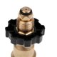 thumbnail image 5 of Adaptador de de Propano de Ajuste Universal POL a Llave para Apretar a de Estilo - Válvula de Cilindro POL Soledad Adaptador de tanque de propano, 5 of 6