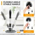 thumbnail image 2 of Car Window Cleaner, Microfiber Electronics Cleaning Brush with 4 pcs Washer Towels & 1 Spray Bottle, Gray, New, 1 Pack, 2 of 7