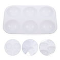 thumbnail image 2 of 12pcs Convenient Paint Palettes Watercolor Mixers Plastic Painting Mixing Trays, 2 of 6
