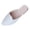Silver, variant on Mules for Women Flats Slip On Backless Flat Mule Pointed Toe Slides Loafer Shoes Leisure Women's Four Seasons Solid Color Non Slip Flat Pointed Toe Breathable Slip On Lazy Shoes Sandals